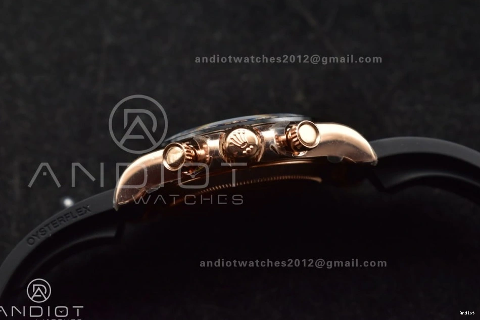 (Gain Strap Daytona ZF Oyster-flex Dial Weight) Chocolate LN on 116515 SH4130 Edition Black Best 1:1 0217